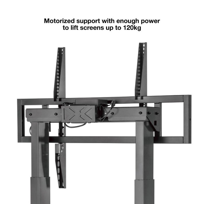 Tooq TITAN Soporte de Suelo y Pared Motorizado FSM01-B para TV 55-100 pulgadas